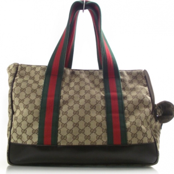 gucci bag with dog design